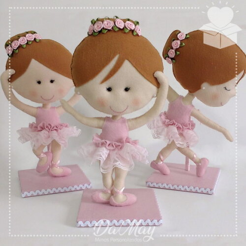 Bailarinas em Feltro