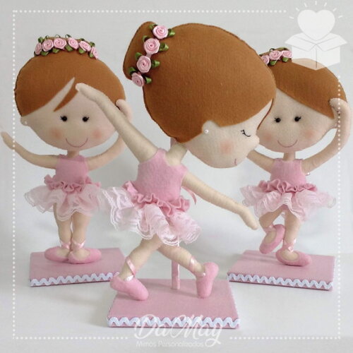 Bailarinas em Feltro
