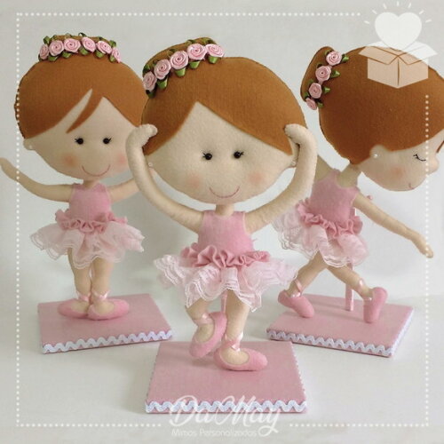 Bailarinas em Feltro