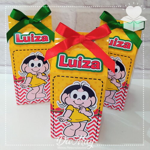 Caixa Milk Personalizada - Lembrancinha Menina