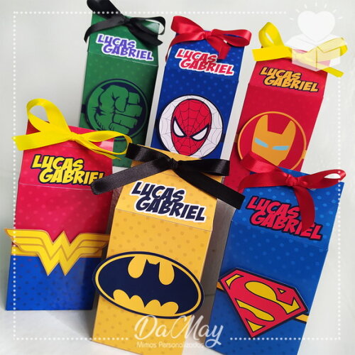 Caixa Milk Personalizada - Lembrancinha Menino