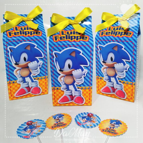 Caixa Milk Personalizada - Lembrancinha Menino