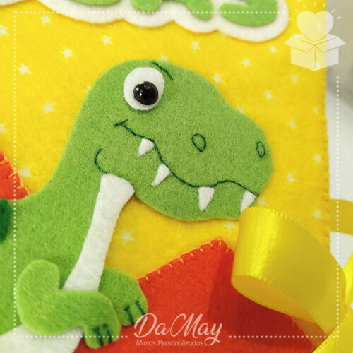 Capa Carteira de Vacina Dinossauro