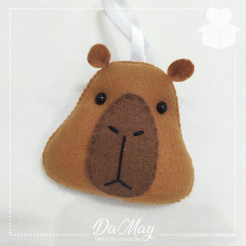 Chaveiro Capivara Feltro