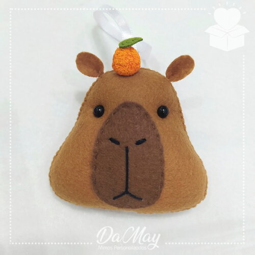 Chaveiro Capivara Feltro