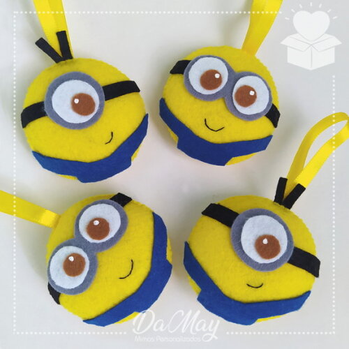 Chaveiro Minions Feltro