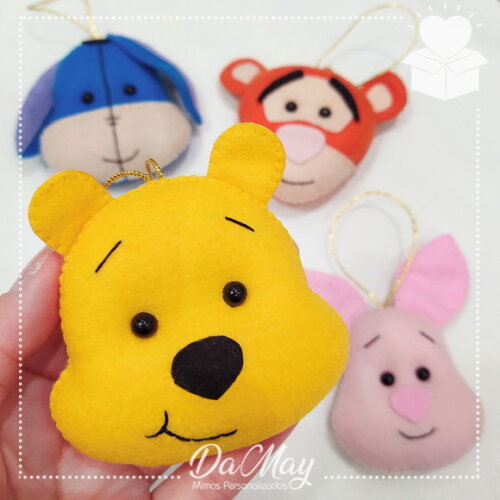 Chaveiro Turma Ursinho Pooh