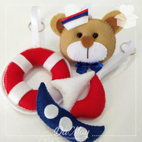 Kit Higiene Maternidade Urso Marinheiro