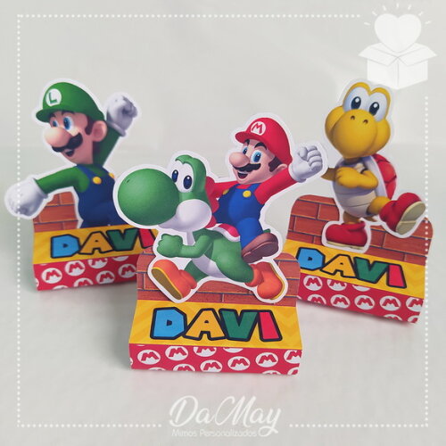 Kit Personalizados Mario Bros