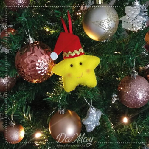 Pingente Estrela de Natal