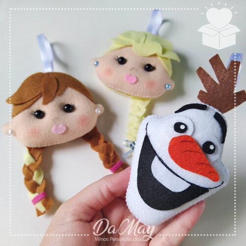 Pingente Frozen | Kit Árvore de Natal