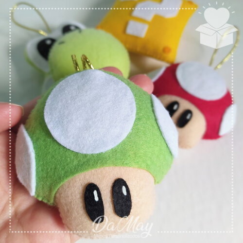 Pingente Mario Bros | Kit Árvore de Natal