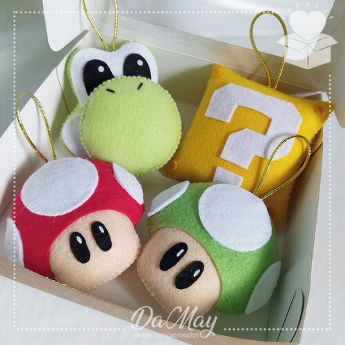 Pingente Mario Bros | Kit Árvore de Natal