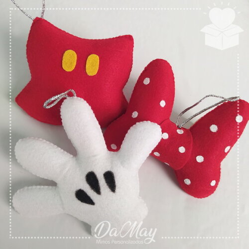 Pingentes de Natal - Mickey