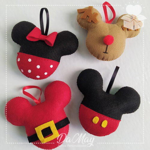 Pingentes de Natal - Mickey