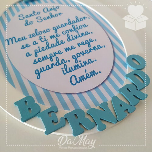 Quadro Oração Santo Anjo