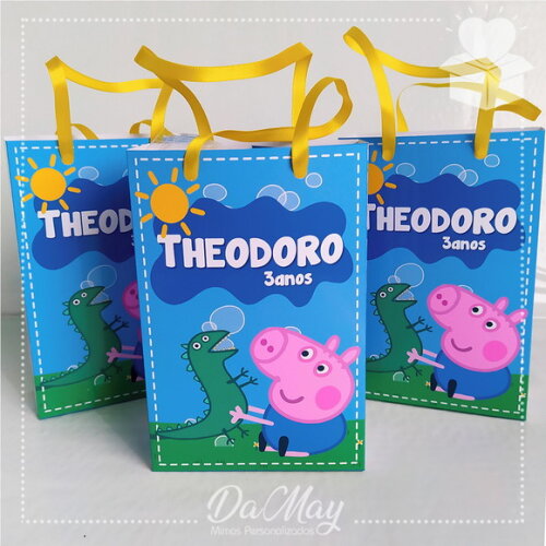 Sacolinha Personalizada - Lembrancinha Menino
