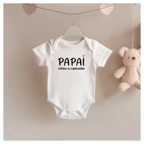 Body Anúncio Gravidez para o Papai