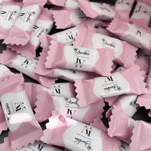 Kit 50 Balas Personalizadas para Lembrancinha