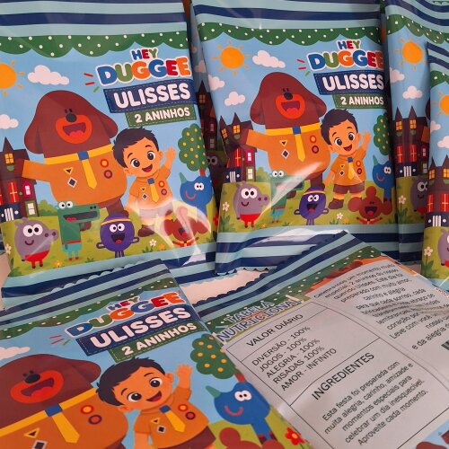 Pipoca doce Personalizada