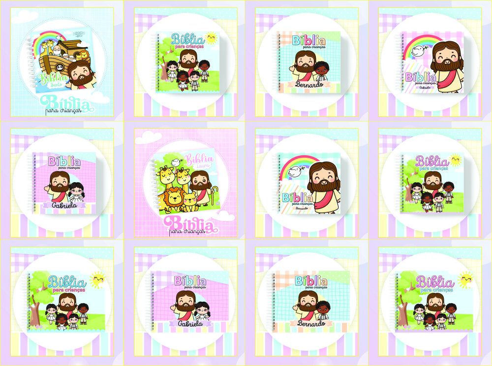 ARQUIVO DIGITAL BIBLIA INFANTIL