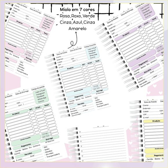 Arquivo Digital Caderno de Pedidos