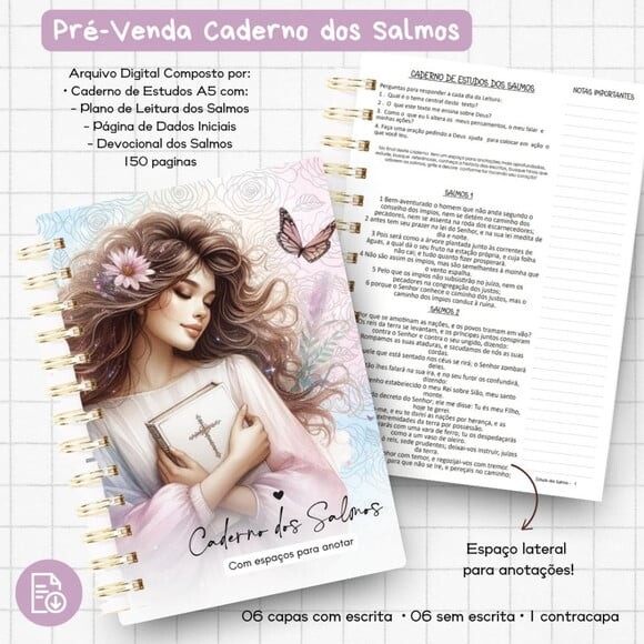 Arquivo Digital Caderno Estudo dos Salmos