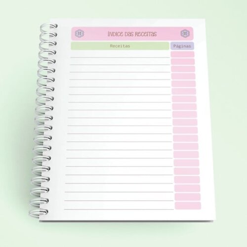 Arquivo Digital Caderno de Receitas