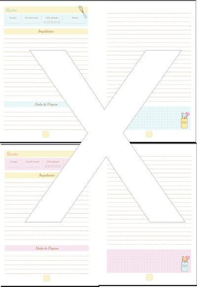 Arquivo Digital Caderno de Receitas