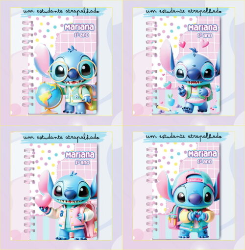 Arquivo Digital Caderno Stitch
