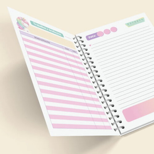Arquivo Digital Caderno Unicornio