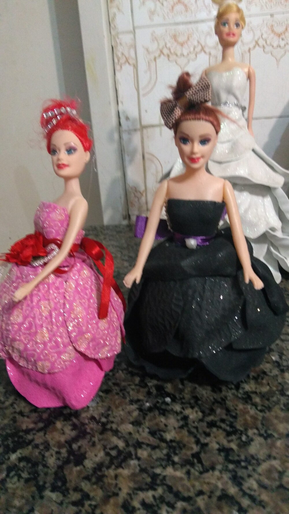 Boneca com vestido de eva