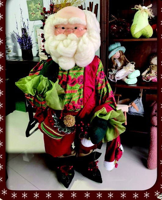 Molde papai Noel gigante