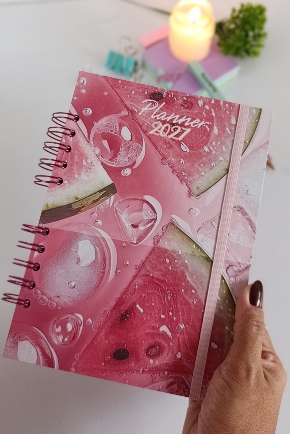 Planner 2027 Aesthetic Melancia