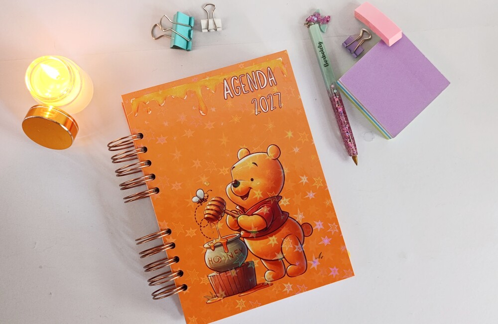 Agenda 2027- Coleção minha infância- Ursinho Pooh