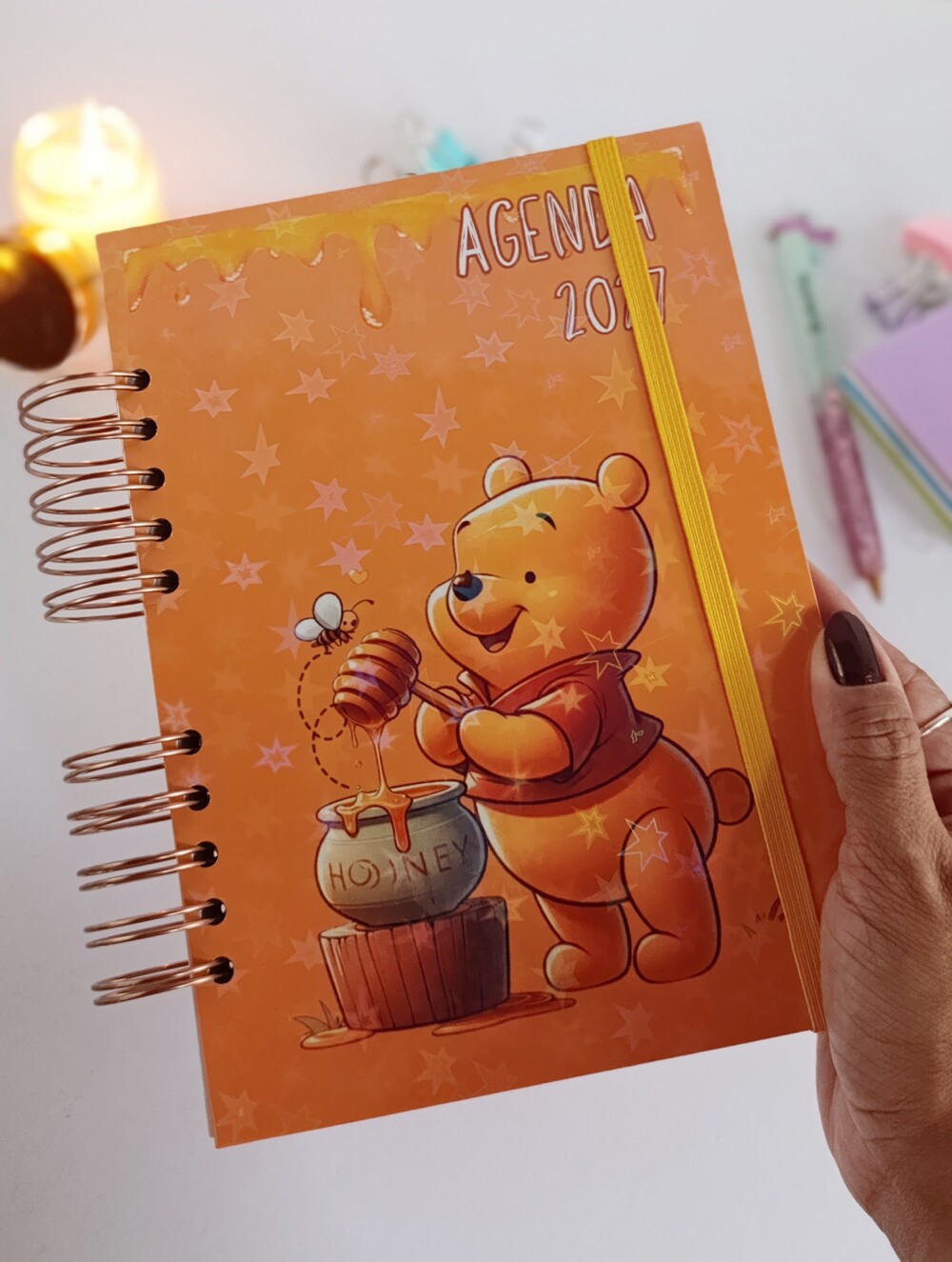 Agenda 2027- Coleção minha infância- Ursinho Pooh