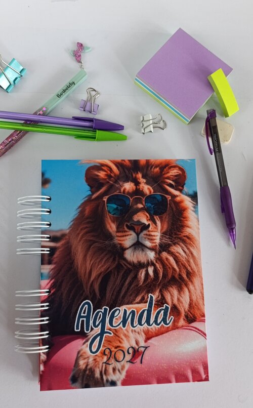 Agenda 2027- coleção Animais de IA- Leão