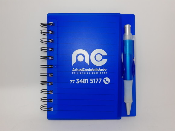 Bloco de Notas c/ Caneta - 11193 Brinde Empresas