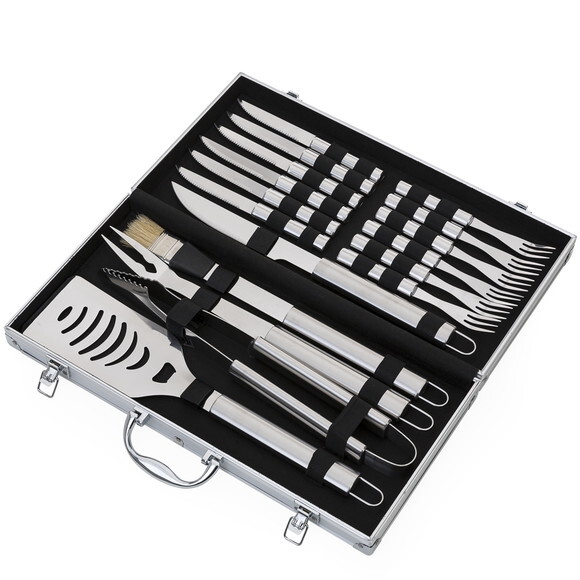 kit Churrasco 17 peças - Maleta- 141200 Noivos\Padrinhos