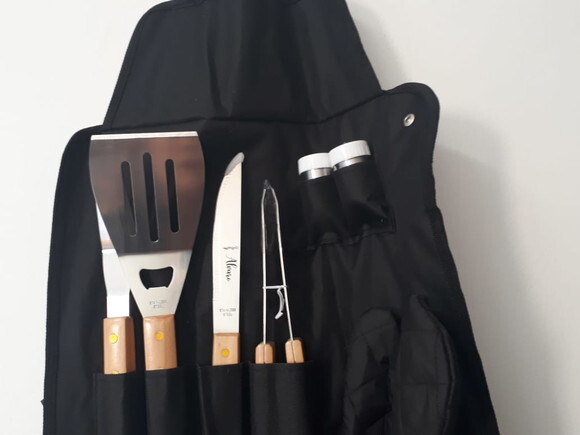 Kit churrasco com avental-5184/141868 Presente Personalizado