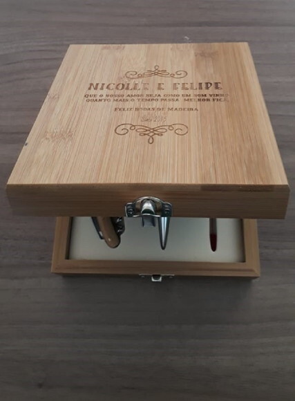 Kit Vinho 94190 S Padrinhos\noivos\casamentos