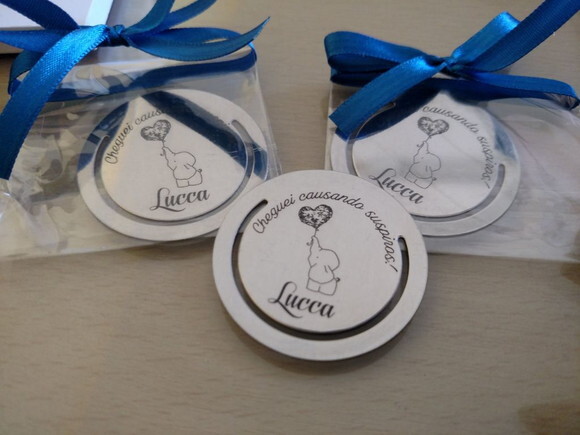 Marcador de Pagina Inox Personalizado 11801