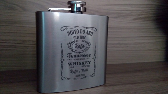 Porta whisky 7 oz -S01782 Noivos\Padrinhos