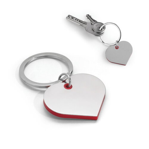 30 Chaveiros Metal Coração - 93391 Personalizado