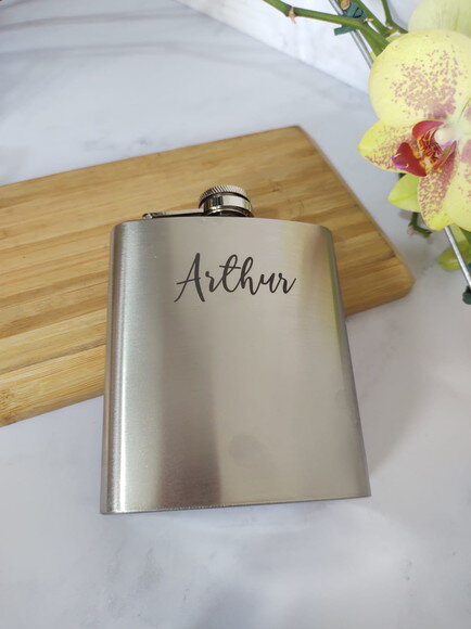 Cantil Inox 8oz 141716 Noivos\padrinhos\casamento