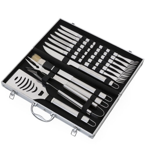 kit Churrasco 17 peças - Maleta- 141200 Noivos\Padrinhos