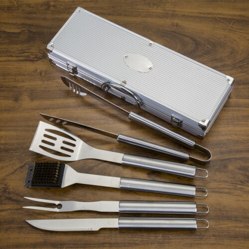 Kit Churrasco 5 peças -maleta - 1645 Noivos\Padrinhos