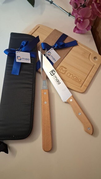 Kit Churrasco 7447 + Tabua de Corte Personalizados