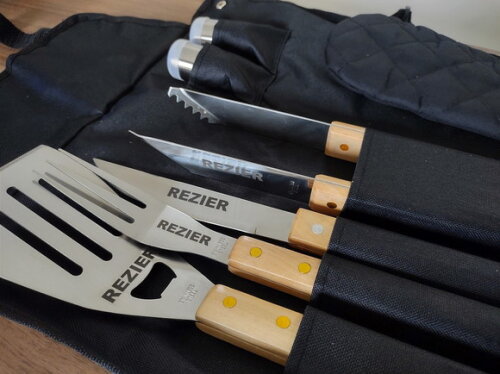 Kit churrasco com avental-5184