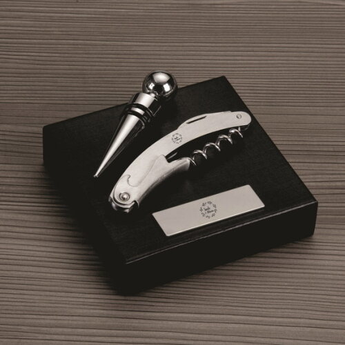 kit vinho 2 peças 10071 ( Lembrança para Padrinhos)